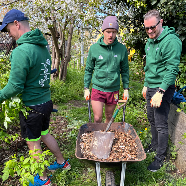 Our UK team helps make improvements to a local London playground to create a safer space for children to play.